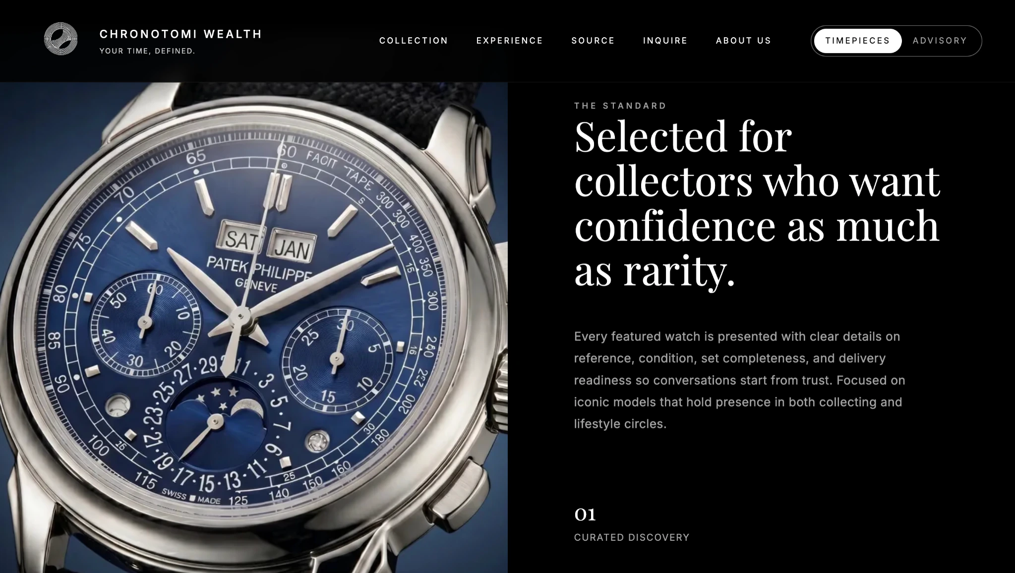 The Standard of Precision & Advisory